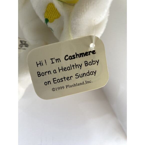 Plushland Lamb Plush “Cashmere” Stuffed Animal March of Dimes Baby Easter 1999 - Picture 2 of 6